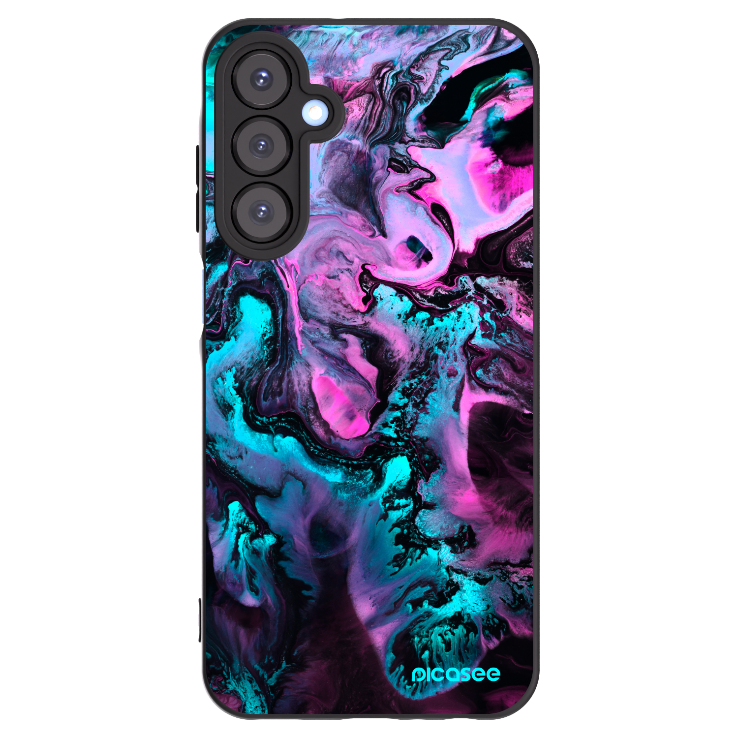 Picasee crna silikonska maskica za Samsung Galaxy A25 A256B 5G - Lean