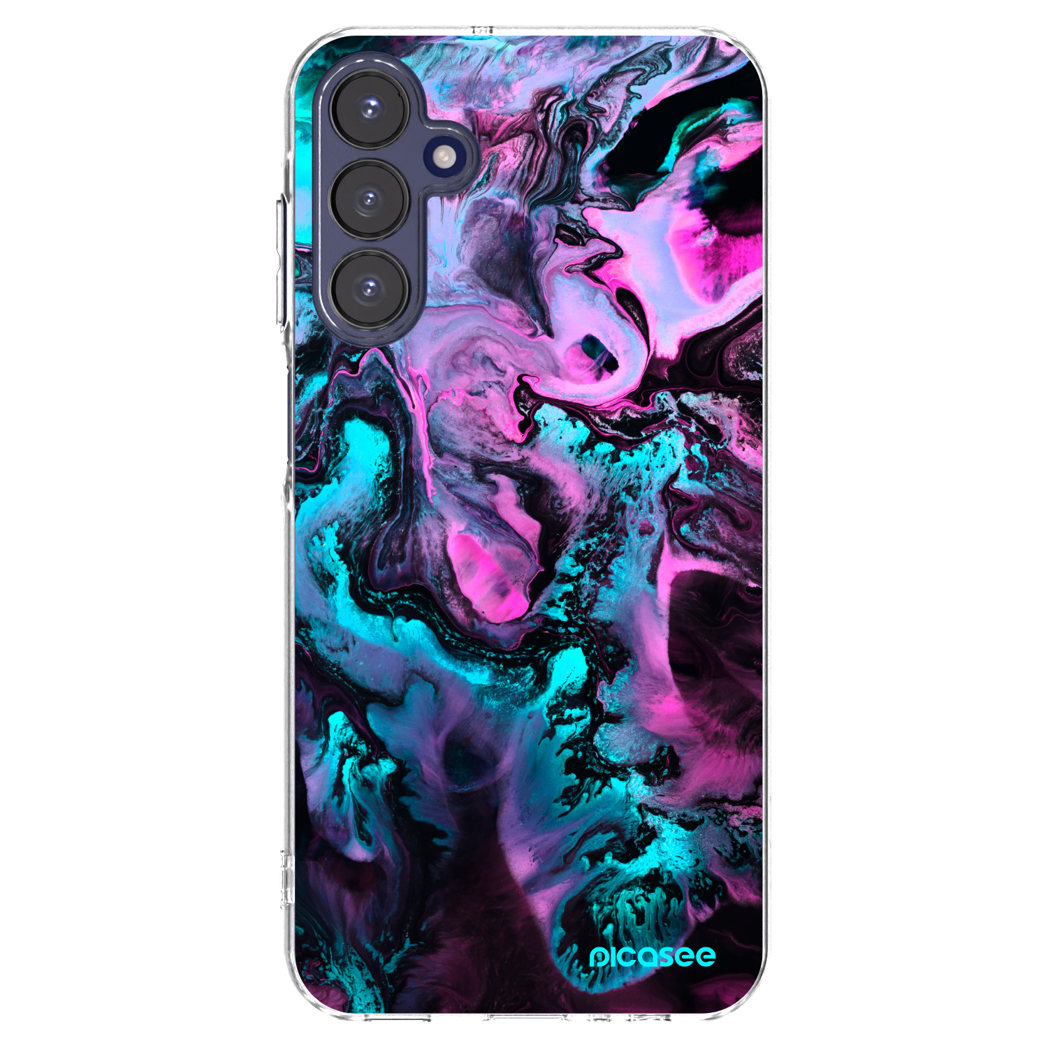 Picasee silikonska prozirna maskica za Samsung Galaxy A15 A155F 4G - Lean