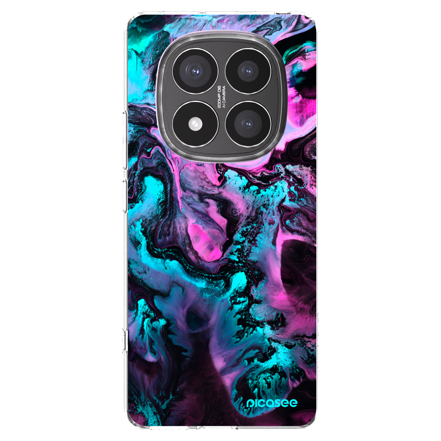 Picasee silikonska prozirna maskica za Xiaomi Redmi Note 14 Pro+ 5G - Lean