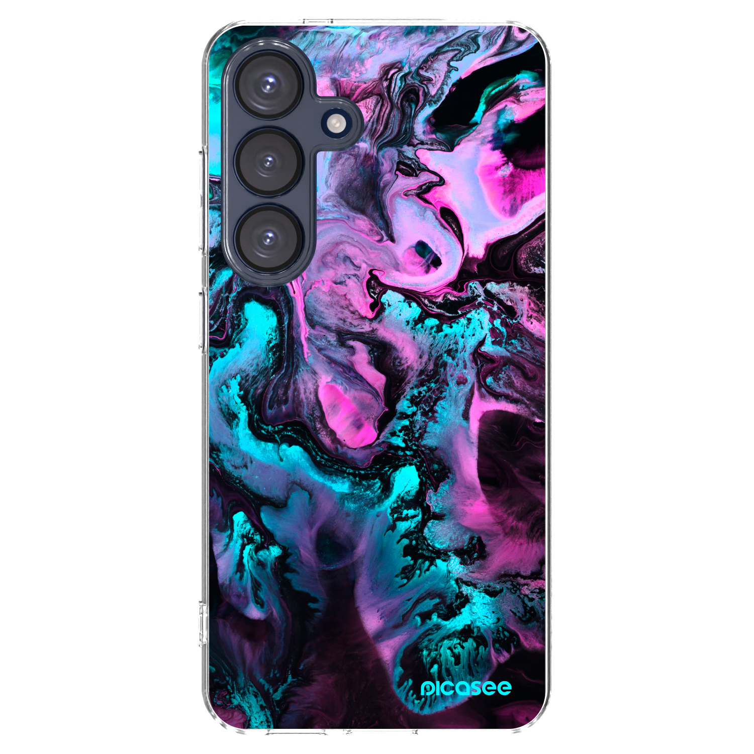 Picasee silikonska prozirna maskica za Samsung Galaxy S25 5G - Lean