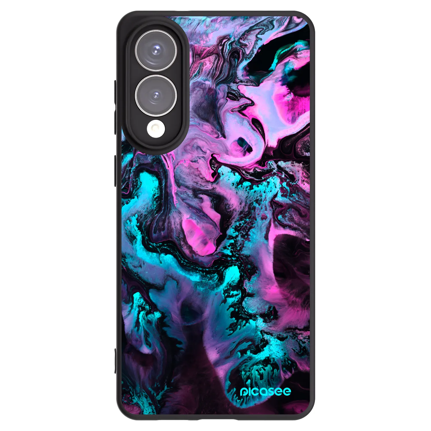 Picasee crna silikonska maskica za Samsung Galaxy S25 Edge 5G - Lean