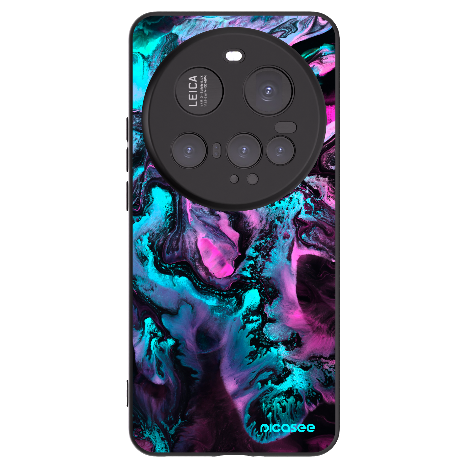 Picasee crna silikonska maskica za Xiaomi 15 Ultra - Lean