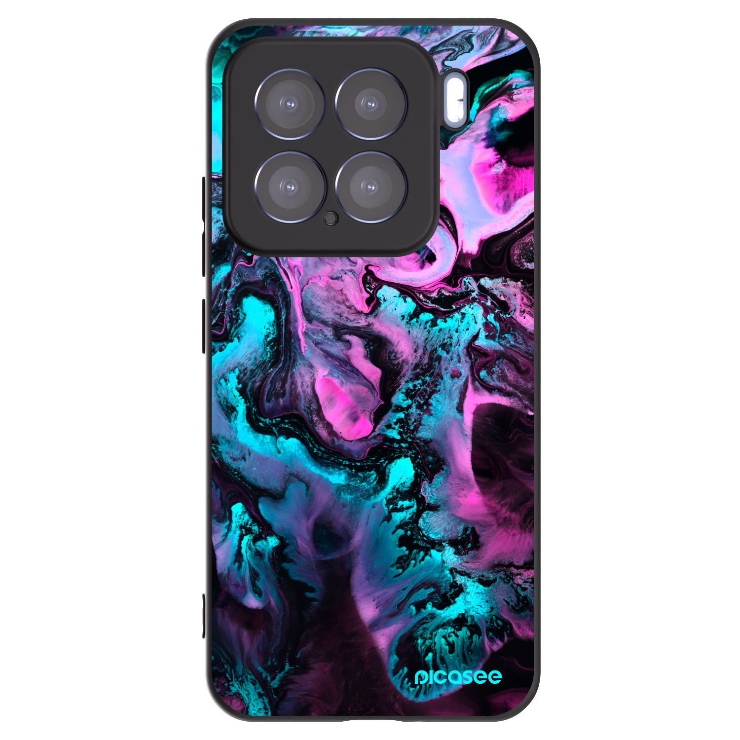 Picasee crna silikonska maskica za Xiaomi 15 - Lean