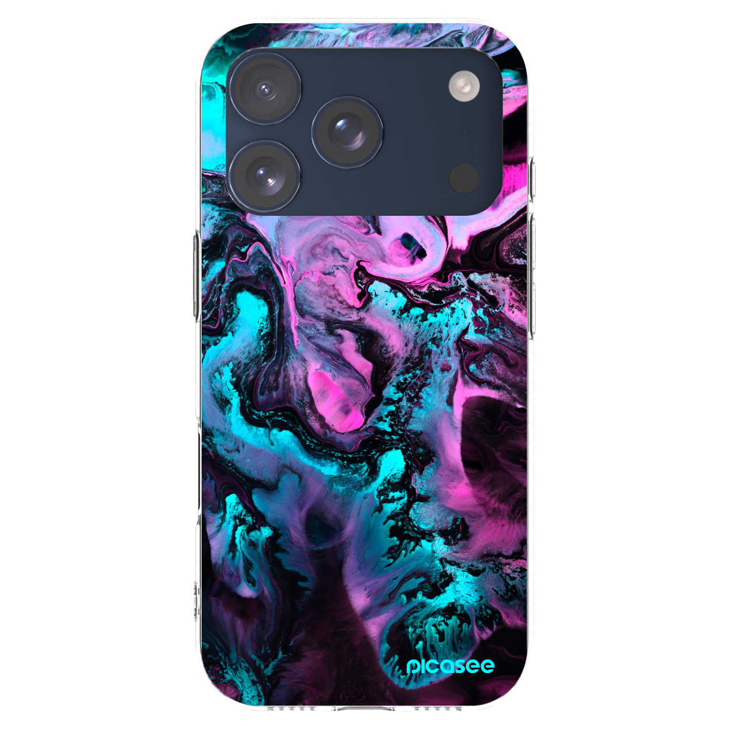 Picasee silikonska prozirna maskica za Apple iPhone 17 Pro - Lean