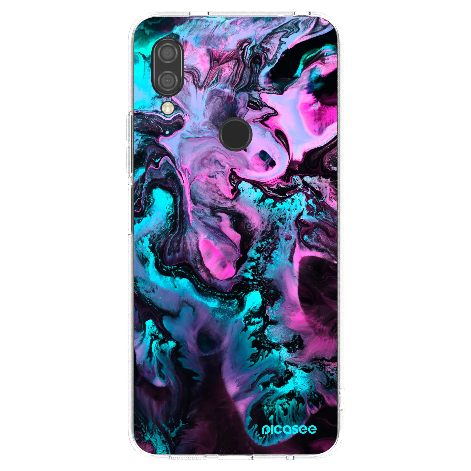 Picasee silikonska prozirna maskica za Xiaomi Redmi 7 - Lean