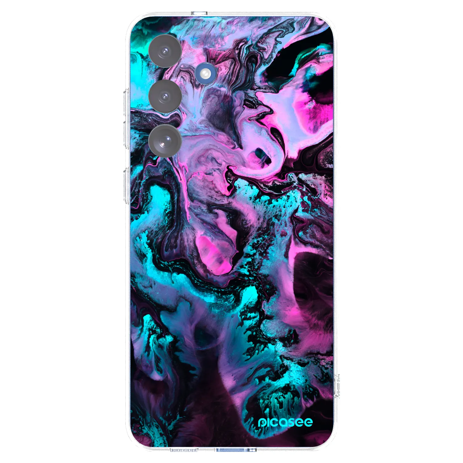 Picasee silikonska prozirna maskica za Samsung Galaxy S25 FE 5G - Lean