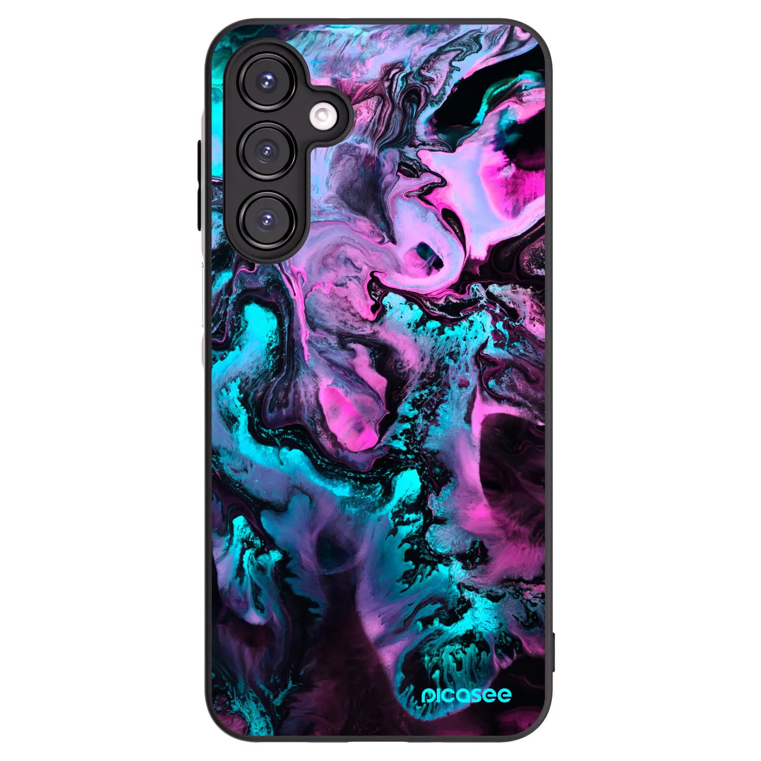 Picasee crna silikonska maskica za Samsung Galaxy A16 4G - Lean