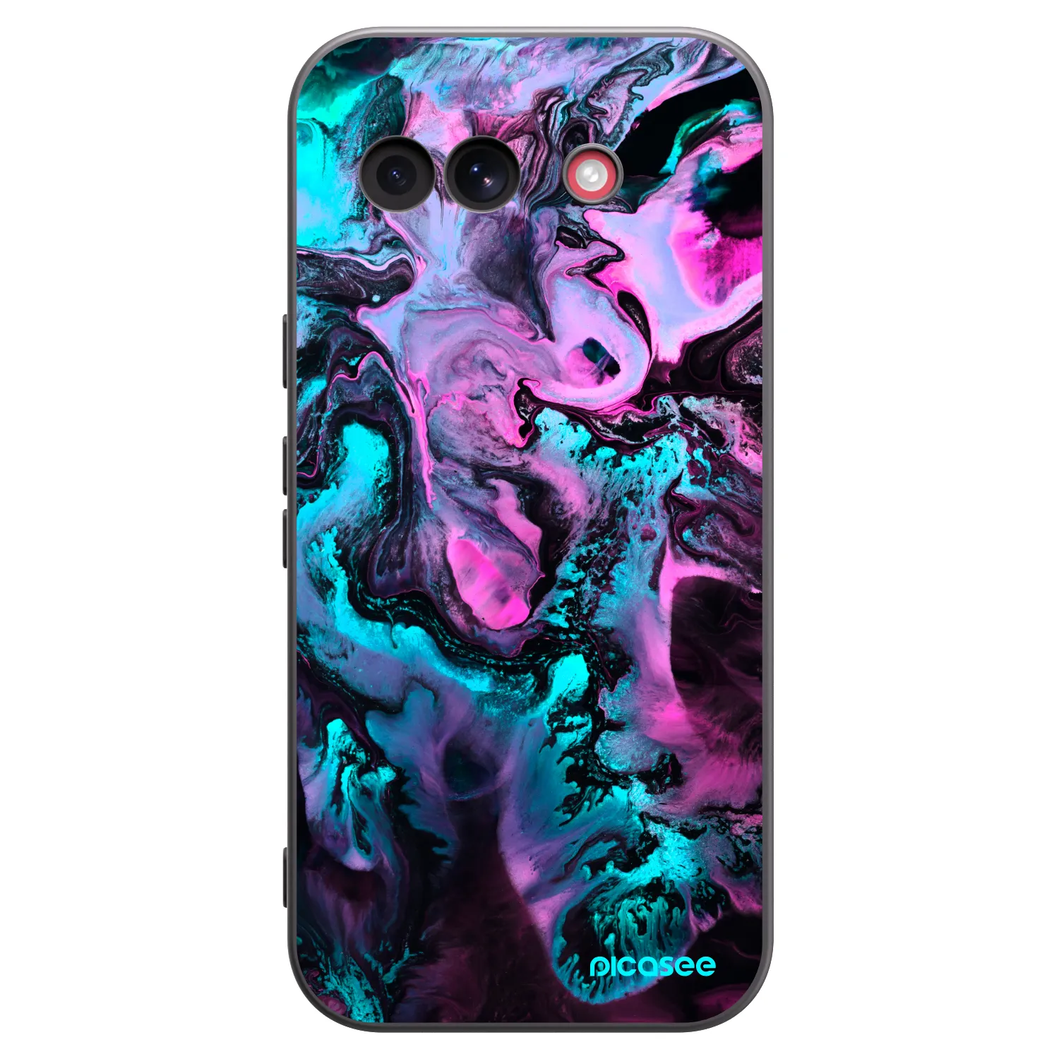 Picasee crna silikonska maskica za Google Pixel 10a - Lean