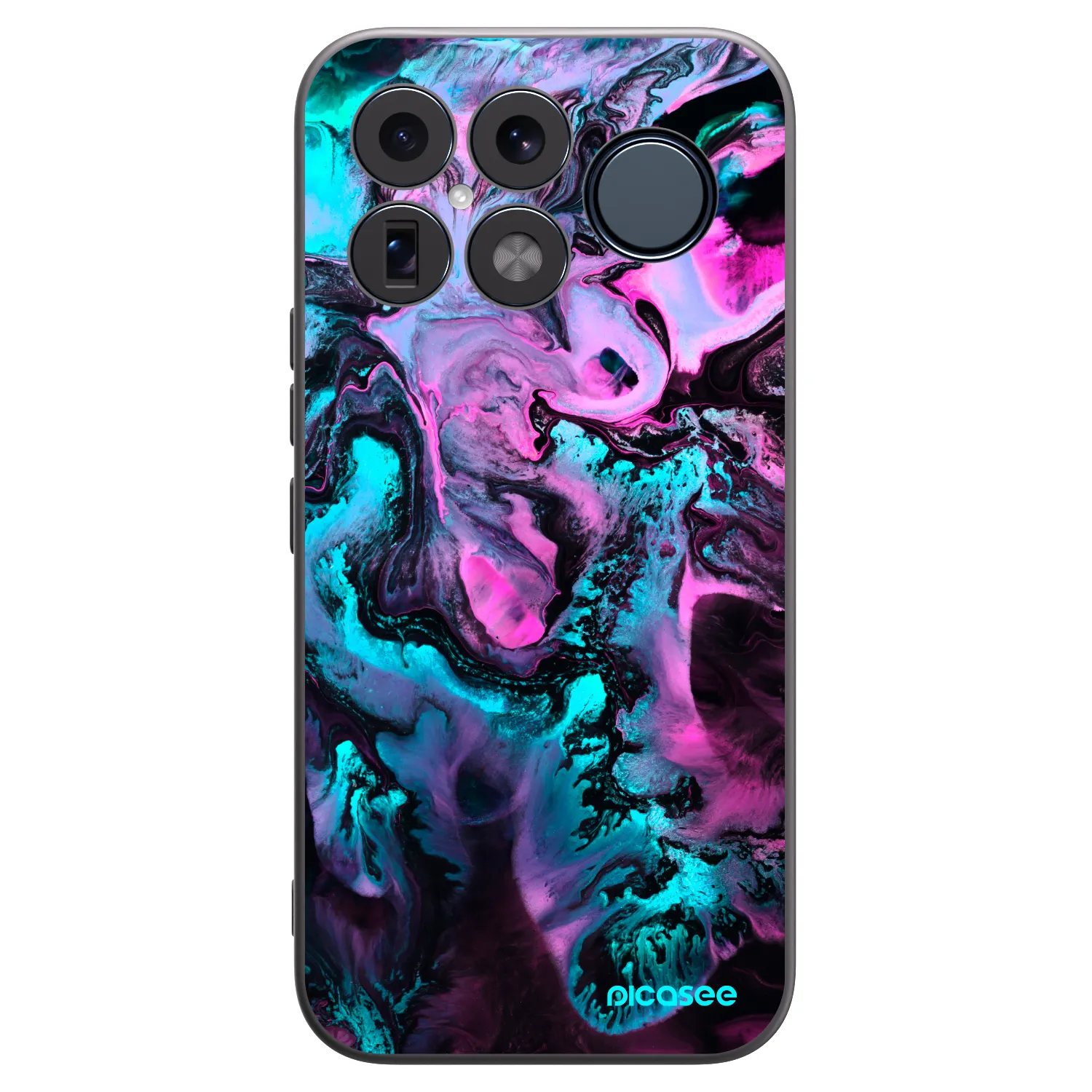 Picasee crna silikonska maskica za Xiaomi Poco F8 Ultra - Lean