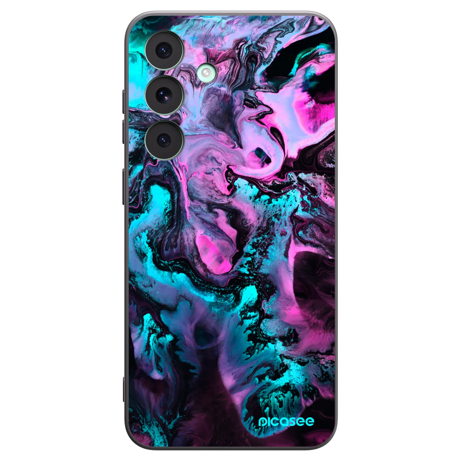 Picasee crna silikonska maskica za Samsung Galaxy S26 FE - Lean