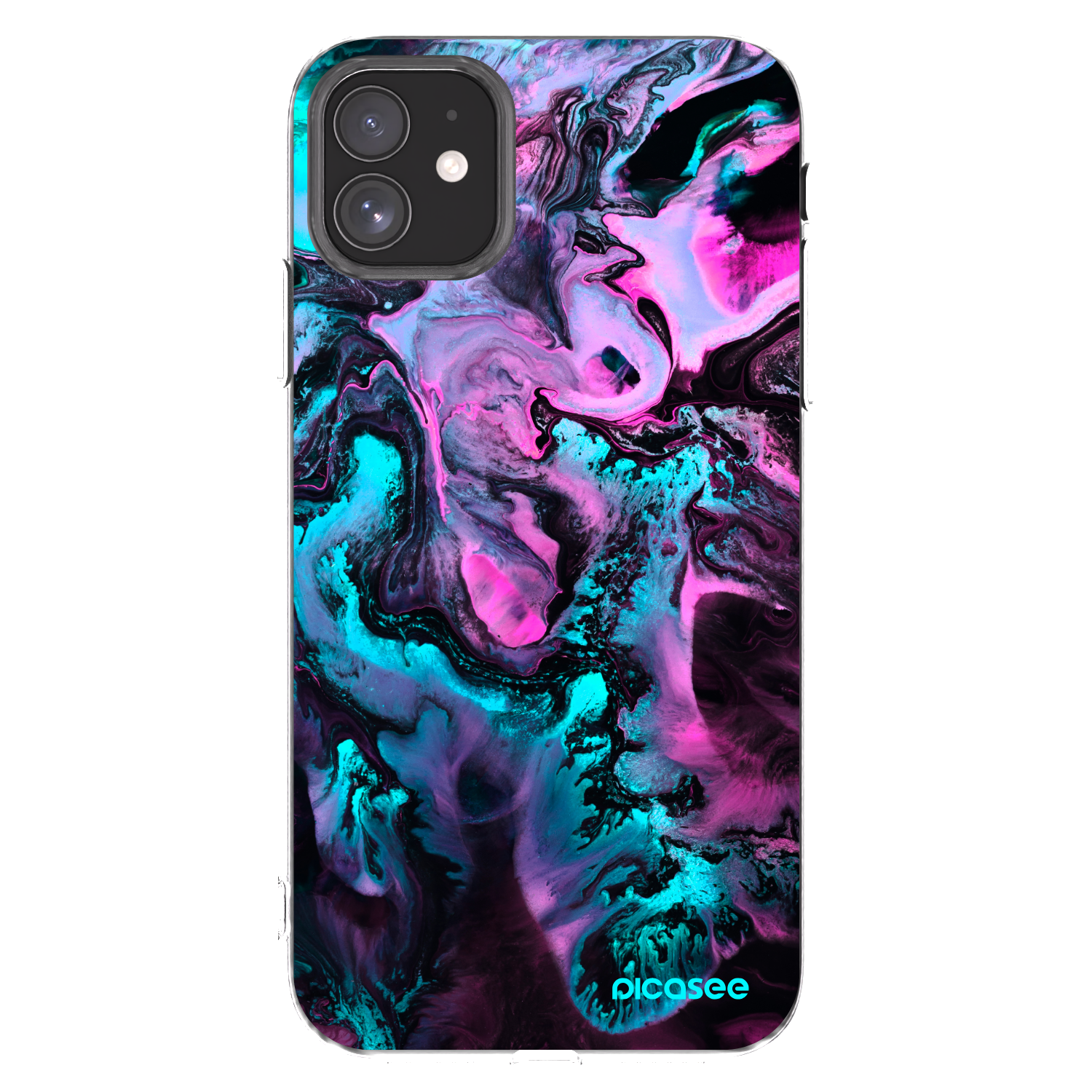Picasee silikonska prozirna maskica za Apple iPhone 11 - Lean