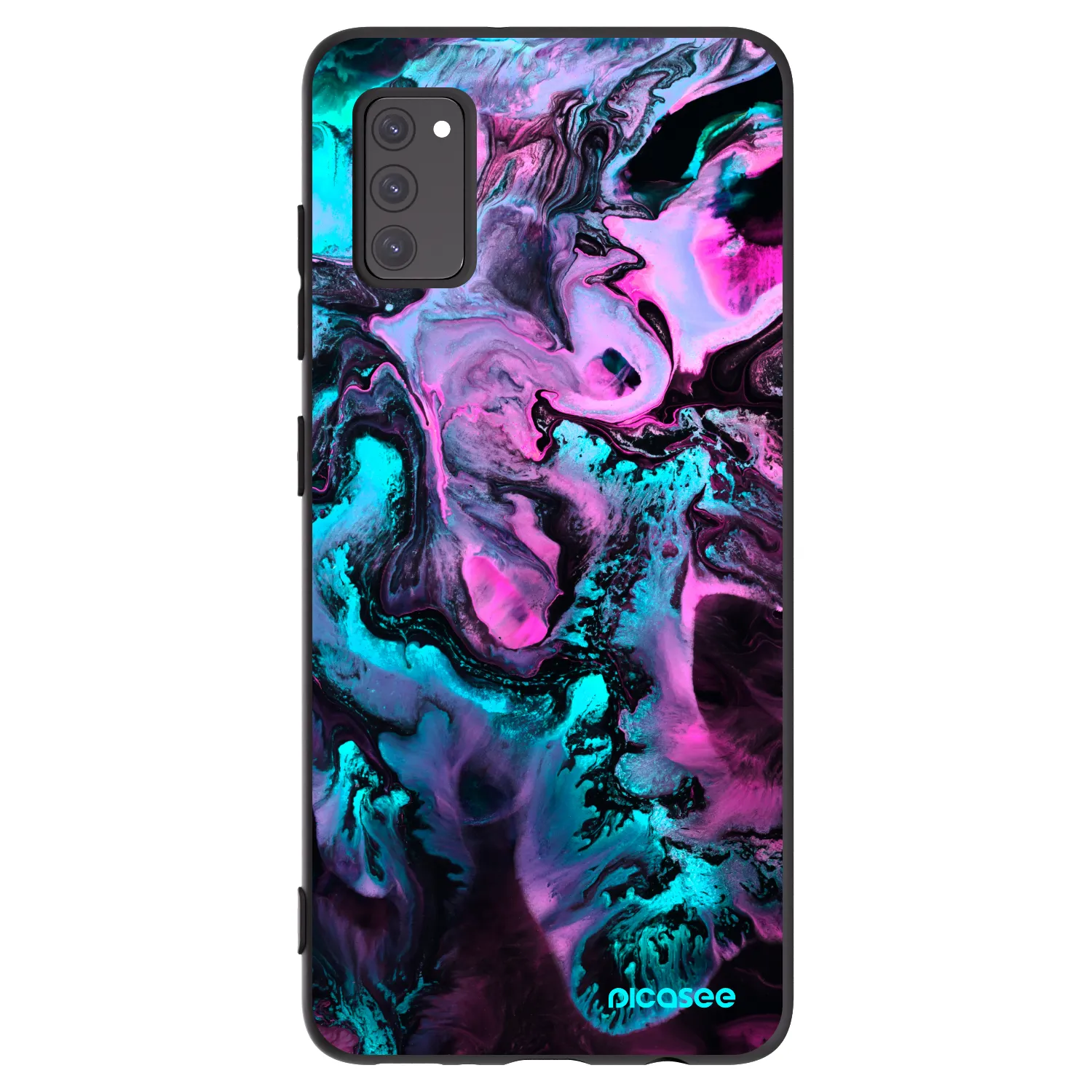 Picasee crna silikonska maskica za Samsung Galaxy A41 A415F - Lean