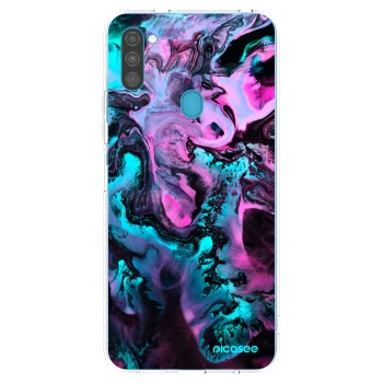 Picasee silikonska prozirna maskica za Samsung Galaxy M11 - Lean