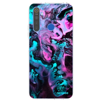 Picasee silikonska prozirna maskica za Realme 5 - Lean