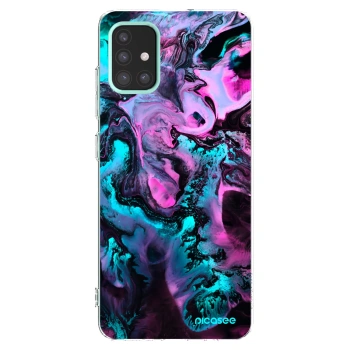 Picasee silikonska prozirna maskica za Samsung Galaxy M31s - Lean