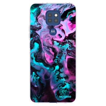 Picasee silikonska prozirna maskica za Motorola Moto G9 Play - Lean