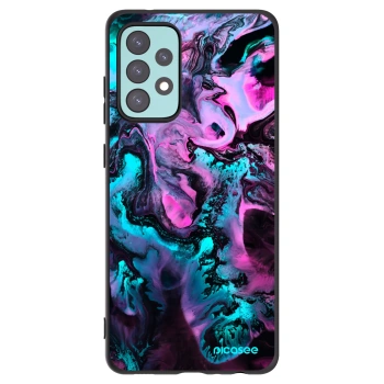 Picasee crna silikonska maskica za Samsung Galaxy A72 A725F - Lean