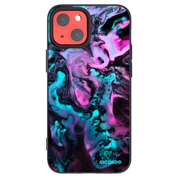 Picasee crna silikonska maskica za Apple iPhone 13 mini - Lean
