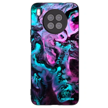 Picasee crna silikonska maskica za Huawei Nova 8i - Lean