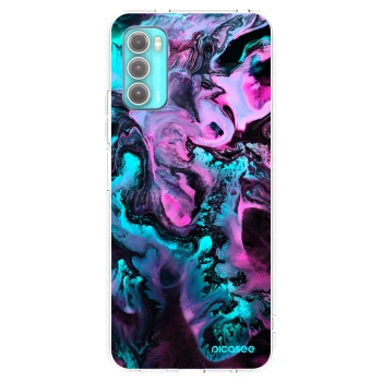 Picasee silikonska prozirna maskica za Motorola Moto G60 - Lean