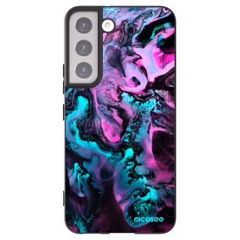 Picasee crna silikonska maskica za Samsung Galaxy S22 5G - Lean