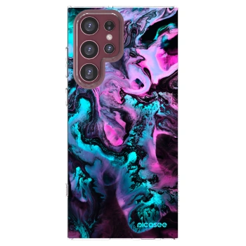 Picasee silikonska prozirna maskica za Samsung Galaxy S22 Ultra 5G - Lean