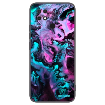 Picasee crna silikonska maskica za Xiaomi Redmi 10C - Lean