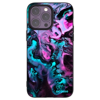 Picasee crna silikonska maskica za Apple iPhone 14 Pro Max - Lean