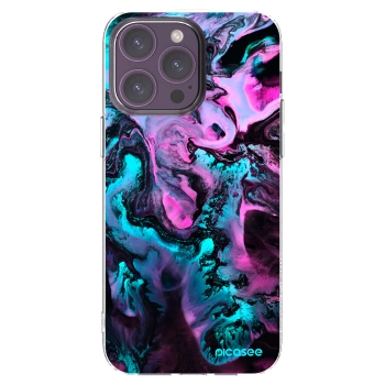 Picasee silikonska prozirna maskica za Apple iPhone 14 Pro Max - Lean