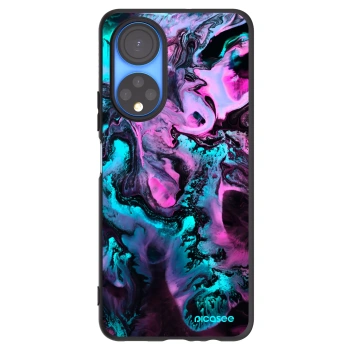 Picasee crna silikonska maskica za Honor X7 - Lean