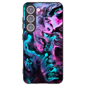 Picasee crna silikonska maskica za Samsung Galaxy S23 5G - Lean