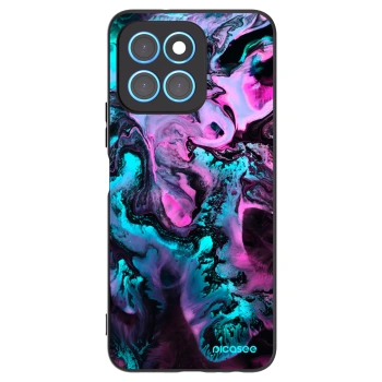 Picasee crna silikonska maskica za Honor X6 - Lean