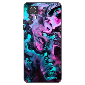 Picasee crna silikonska maskica za Xiaomi Redmi Note 12S - Lean