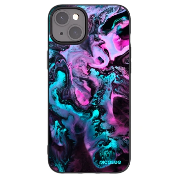 Picasee crna silikonska maskica za Apple iPhone 15 Plus - Lean