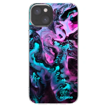 Picasee silikonska prozirna maskica za Apple iPhone 15 Plus - Lean