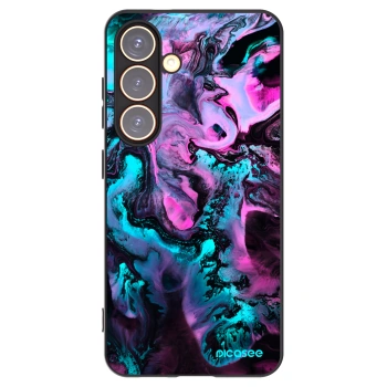 Picasee crna silikonska maskica za Samsung Galaxy S24 S921B 5G - Lean