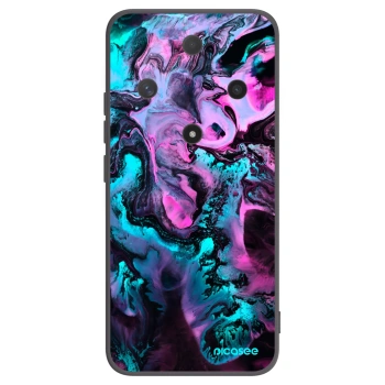 Picasee crna silikonska maskica za Honor Magic6 Lite 5G - Lean