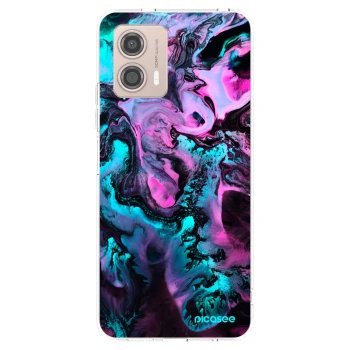 Picasee silikonska prozirna maskica za Motorola Moto G53 5G - Lean