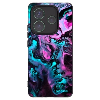 Picasee crna silikonska maskica za Xiaomi Redmi Note 14 5G - Lean
