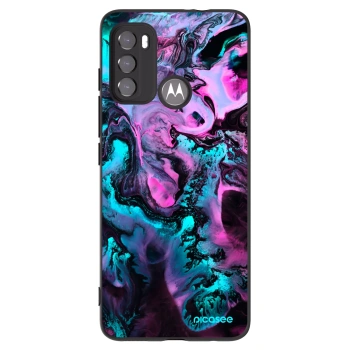 Picasee crna silikonska maskica za Motorola Edge 60 5G - Lean