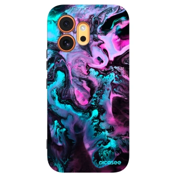 Picasee crna silikonska maskica za Honor 600 - Lean