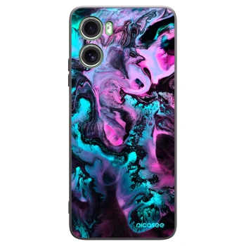 Picasee crna silikonska maskica za Motorola Moto G06 - Lean