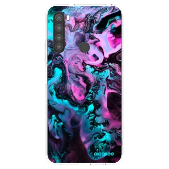 Picasee silikonska prozirna maskica za Xiaomi Redmi Note 8 - Lean