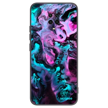 Picasee crna silikonska maskica za Xiaomi Redmi Note 9 Pro - Lean