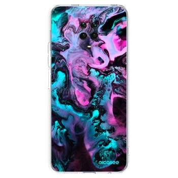 Picasee silikonska prozirna maskica za Xiaomi Redmi Note 9S - Lean
