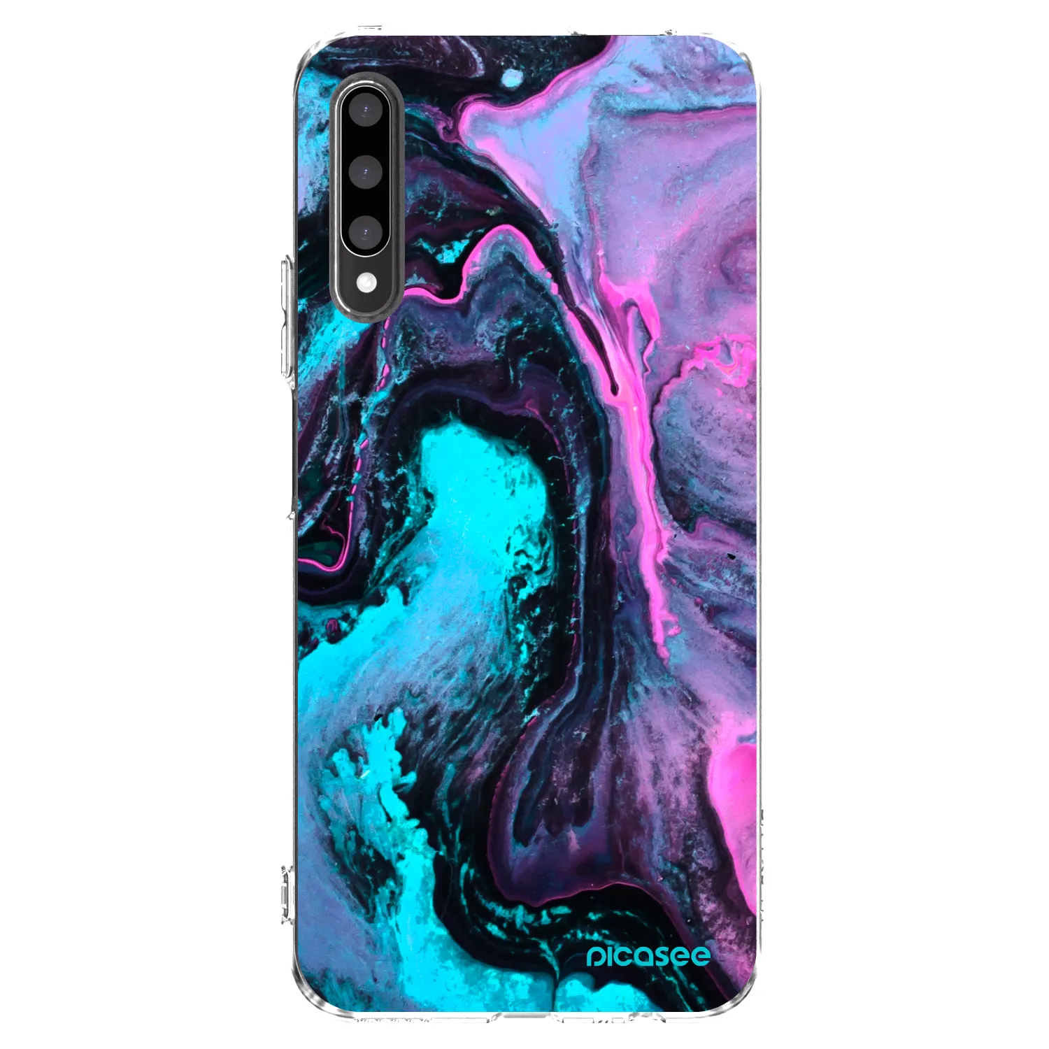 Picasee silikonska prozirna maskica za Honor 9X Pro - Lean 2