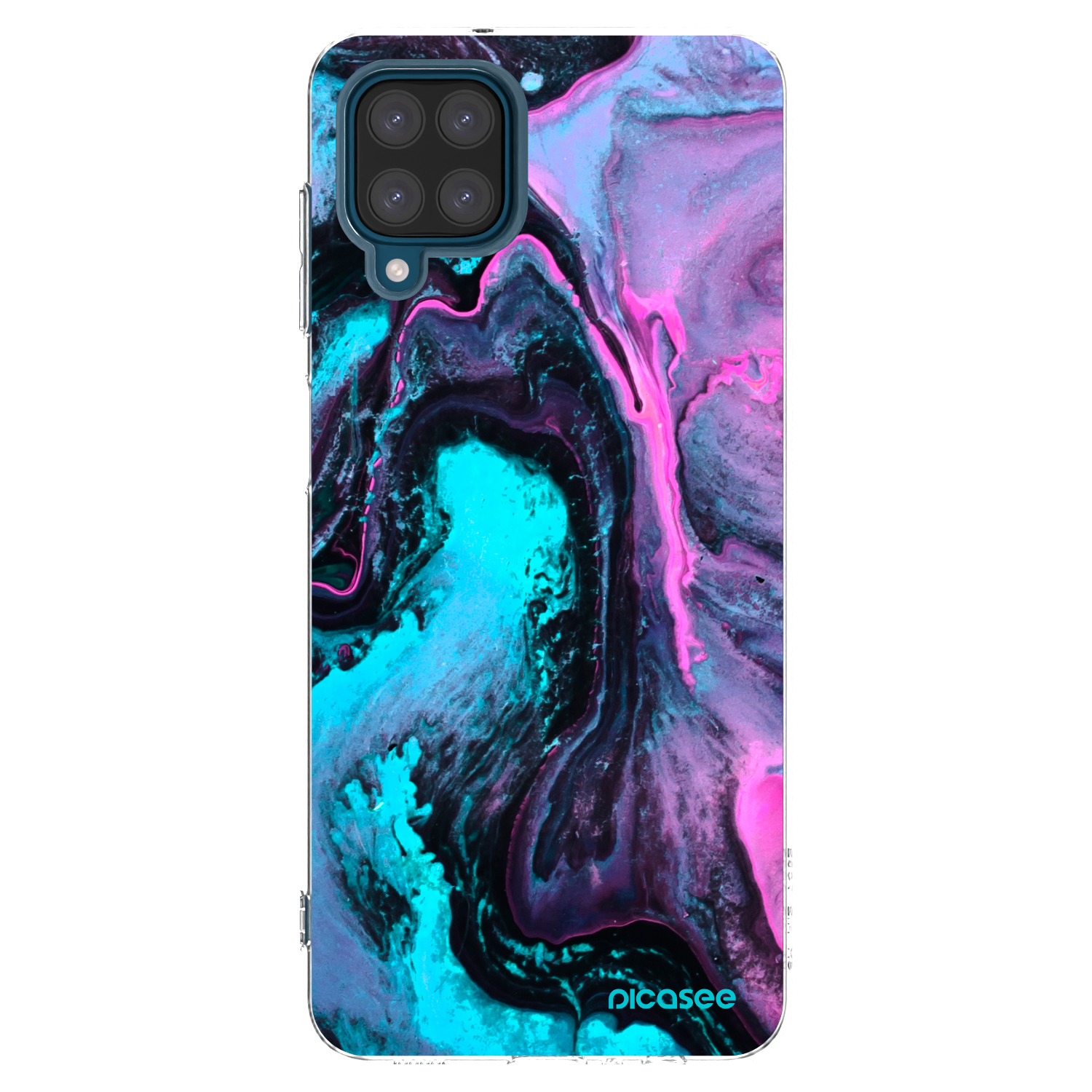 Picasee silikonska prozirna maskica za Samsung Galaxy A12 A125F - Lean 2