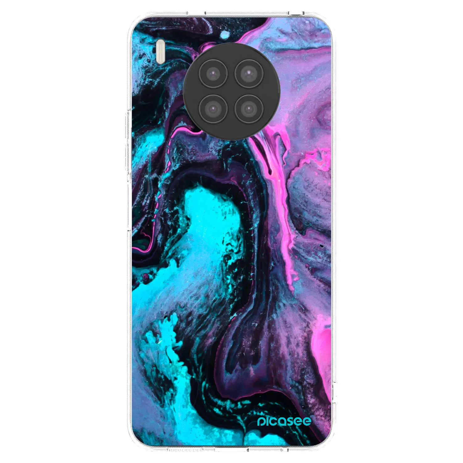 Picasee silikonska prozirna maskica za Huawei Nova 8i - Lean 2