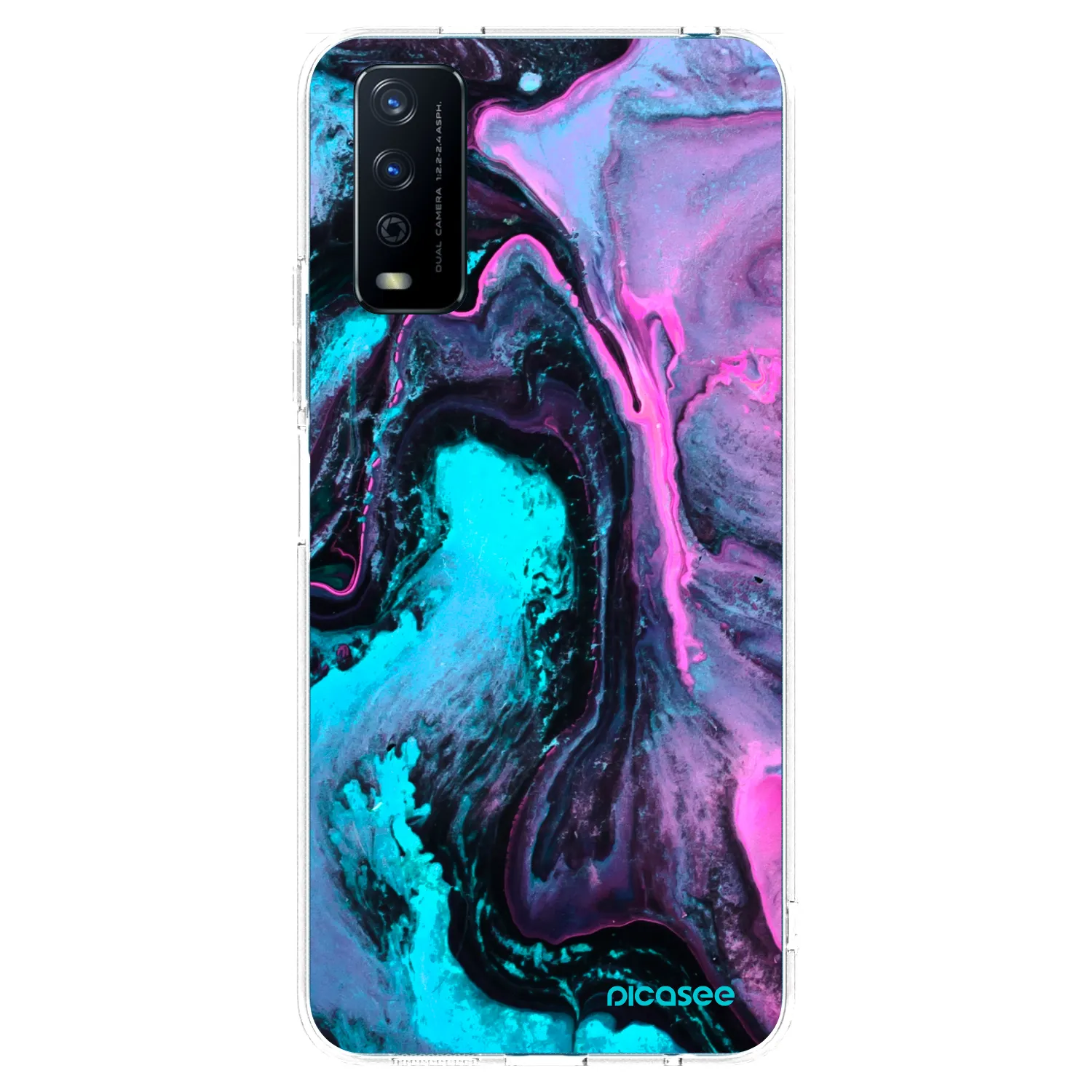 Picasee silikonska prozirna maskica za Vivo Y11s - Lean 2
