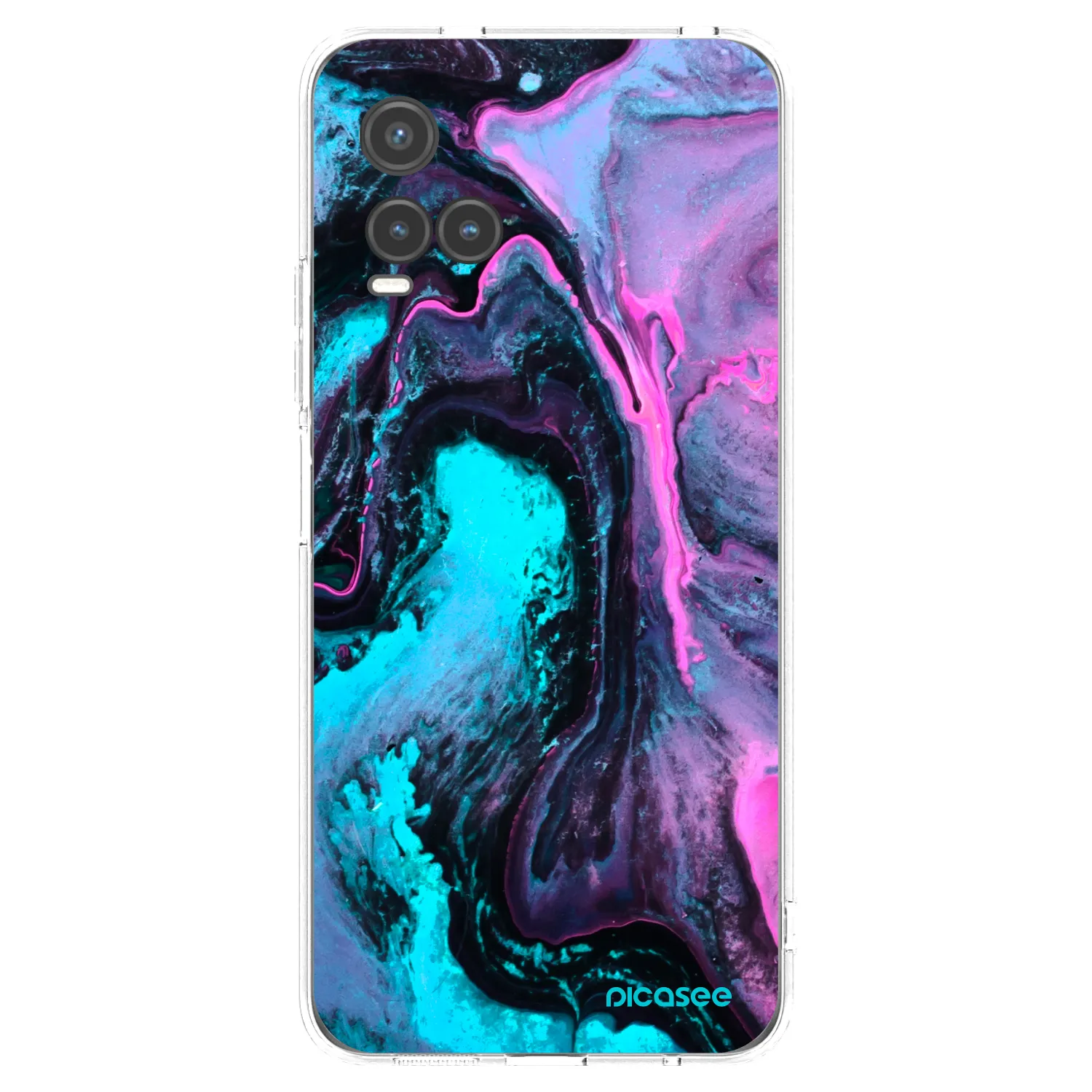 Picasee silikonska prozirna maskica za Vivo Y33s - Lean 2